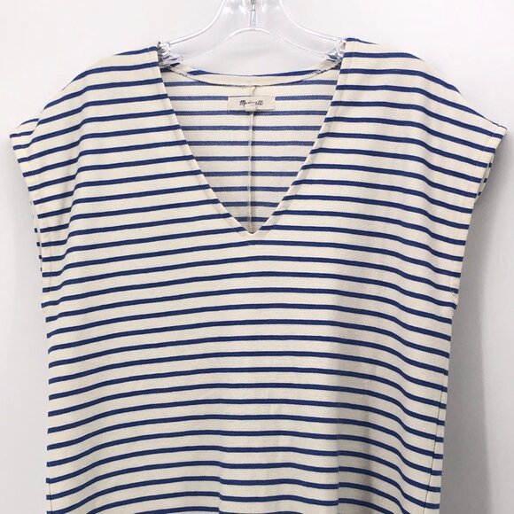 Madewell Vacances V-Neck T-Shirt Shift Dress S - Picture 3 of 7